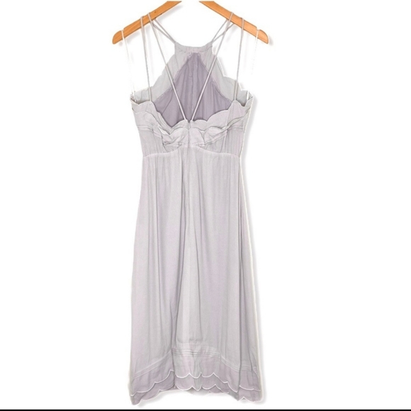 🔥Elliatt Elation Ruffle Dress Taupe. E7041742 M - Picture 5 of 10